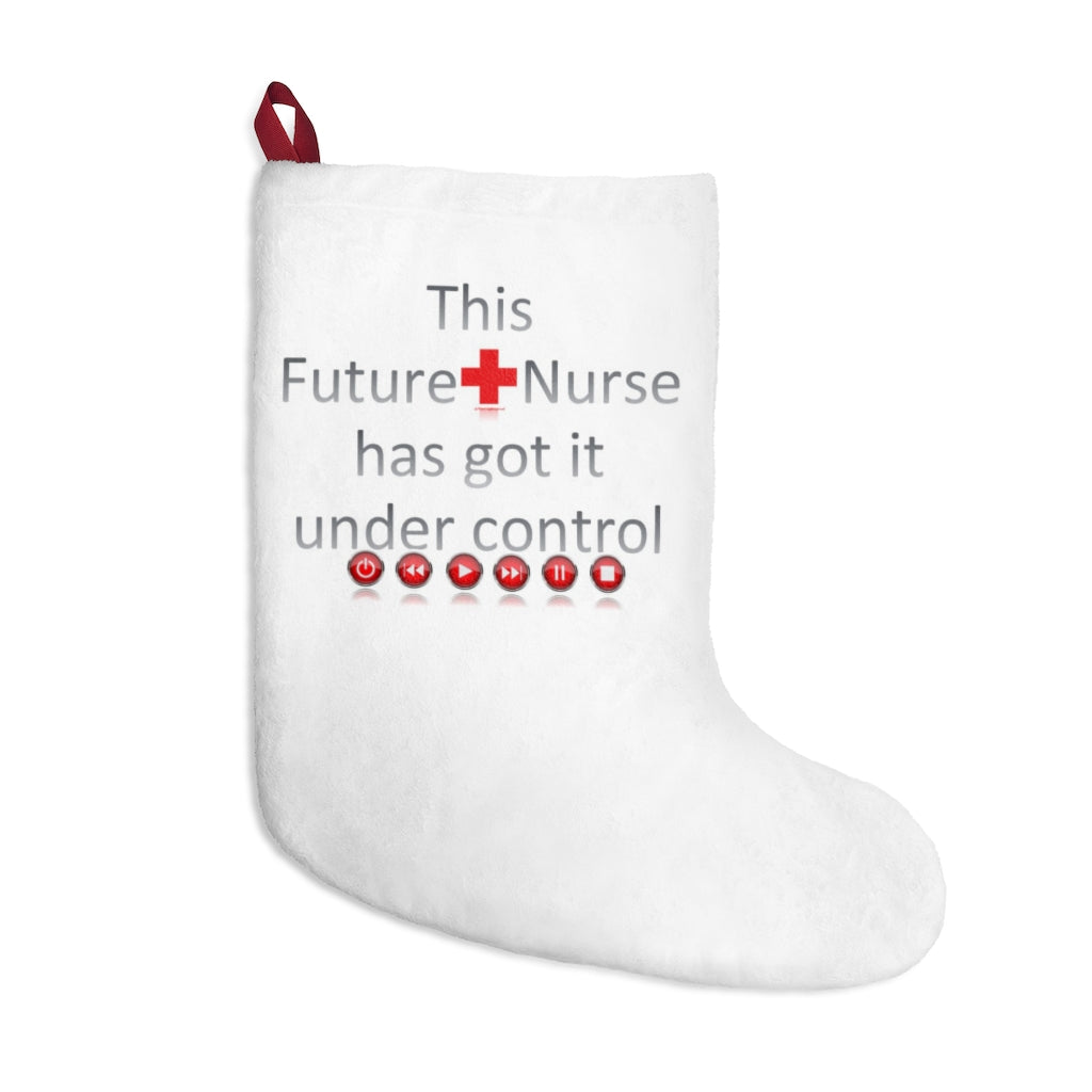 Future Nurse - Under Control | Christmas Stocking