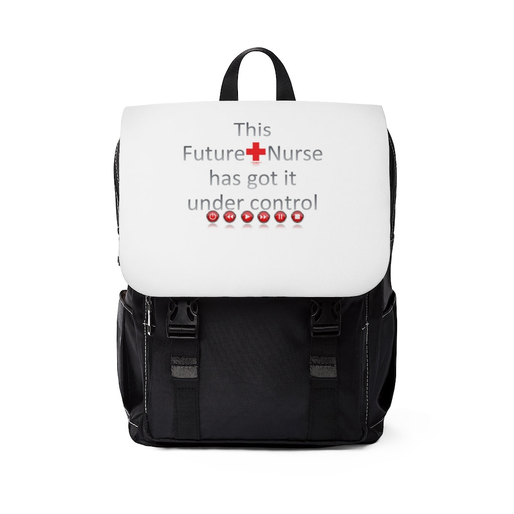 Future Nurse - Under Control | Shoulder Backpack